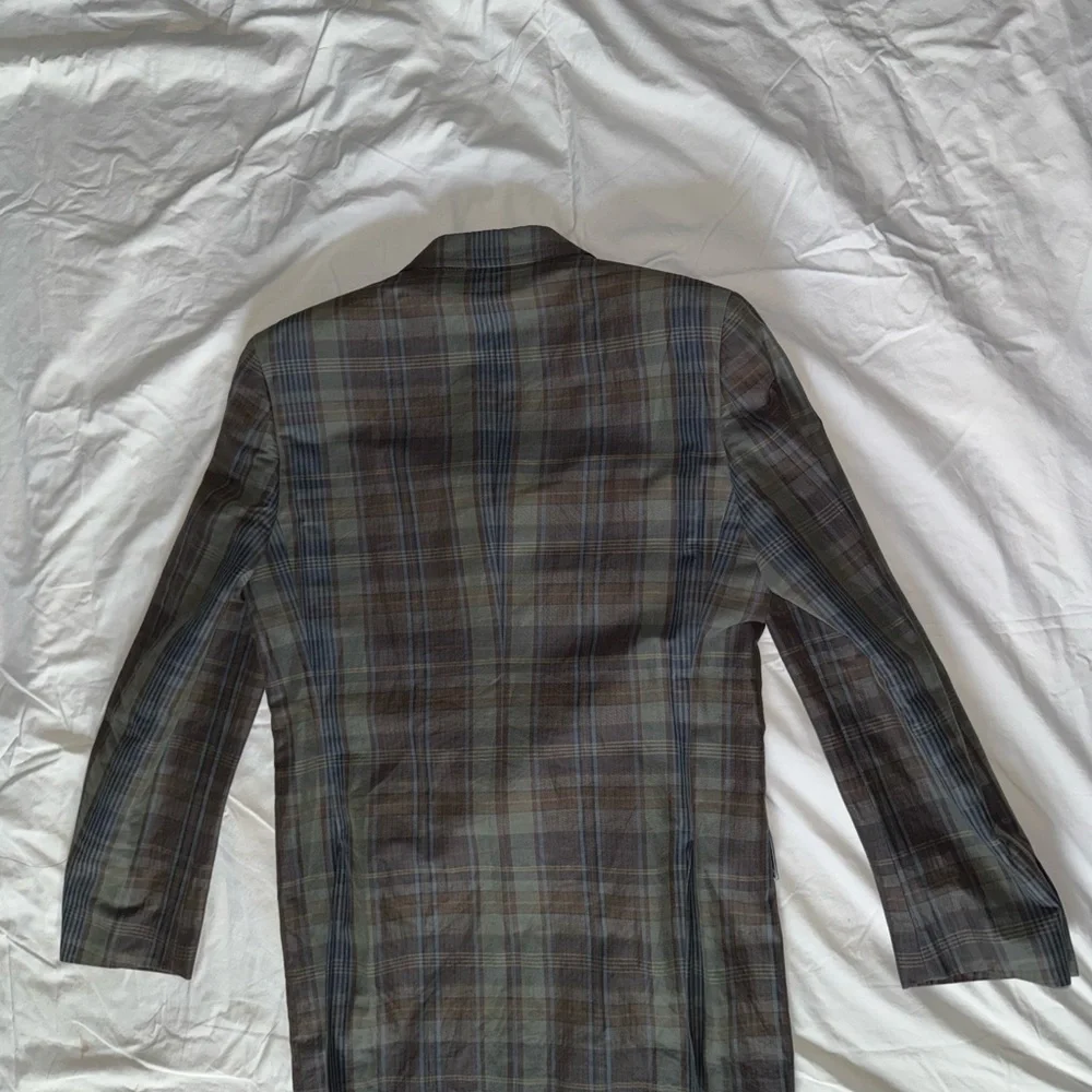 Banana Republic Plaid Sport Coat 36R - Picture 2 of 12